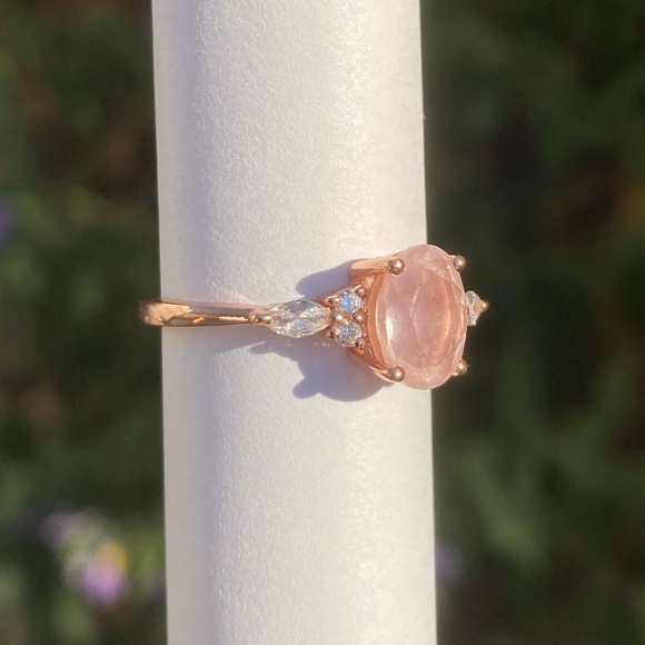 Rose Quartz Ring - Picture 11 of 14